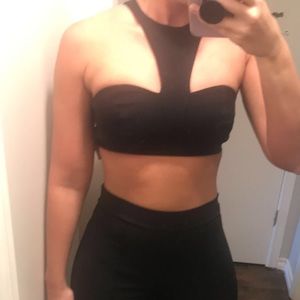 Bebe crop top